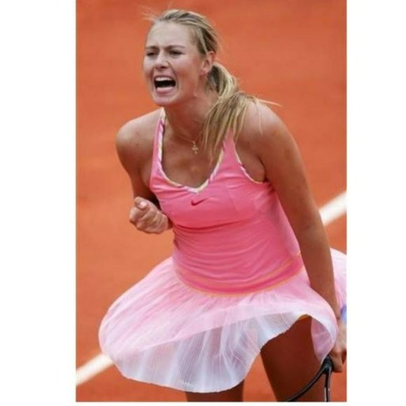 sharapova tennis dress